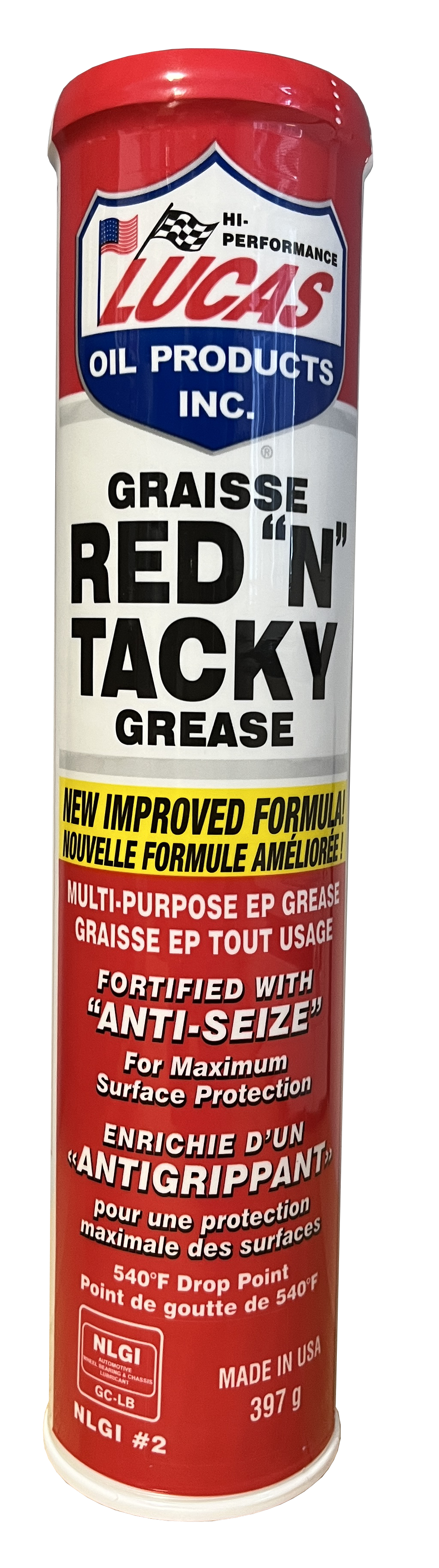 Red "N" Tacky® Grease - 397 g Cartridge